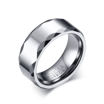 Tungsten carbide engagement wedding rings for him