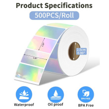 Laser Thermal Paper Stickers
