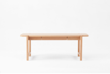 Modern Oblong Beech Coffee Table Wooden Furniture