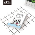 Προσαρμοσμένο αξιολάτρευτο στυλ σκυλιών PU δερμάτινο εξώφυλλο φορητό φορητό ημερολόγιο