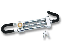 Chromed Color Steering Wheel Lock