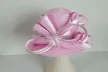 Women's Satin Ribbon church Millinery Dress Formal Hats