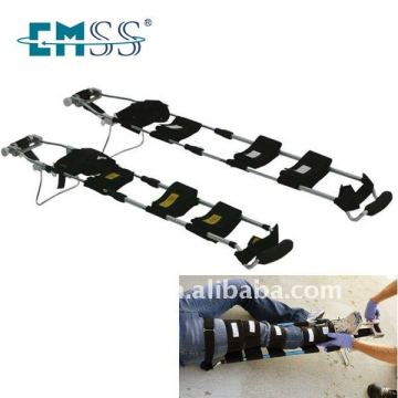 Leg traction splint set