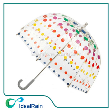 Funny tinted bubble style PVC umbrella kids bubble umbrella