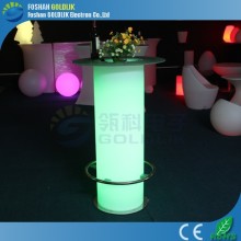 LED Illuminated Cocktail, High Bar Cocktail Table