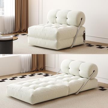 Space-Saving Compressed Sofa Bed