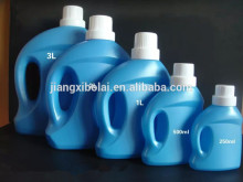 3L plastic bottles with laundry detergent