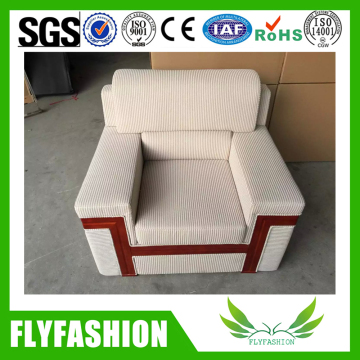 classic wooden sofa office single sofa design office reception sofa