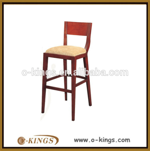 Antique wooden bar stool furniture customized