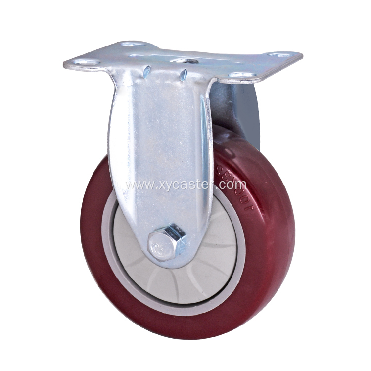 Medium Duty PVC(PU) Wheel Caster- Single Bearing