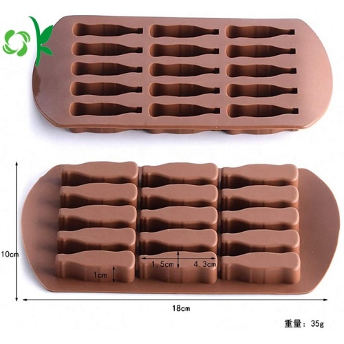 Moule à chocolat en silicone de vente chaude pour la cuisson