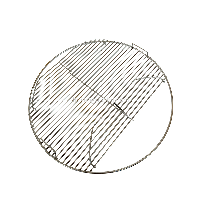 Zamjena rešetke za kuhanje s okruglom rešetkom od nehrđajućeg čelika