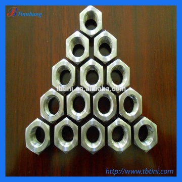 supply titanium hex nut