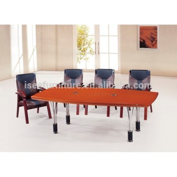 Oval painted wood conference table ID037