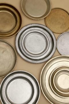 Wooden Tray with Gold/Silver Coated