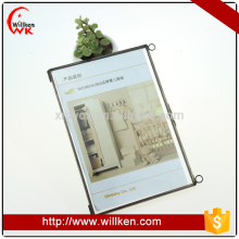 Glass hanging photo frame specimen holder