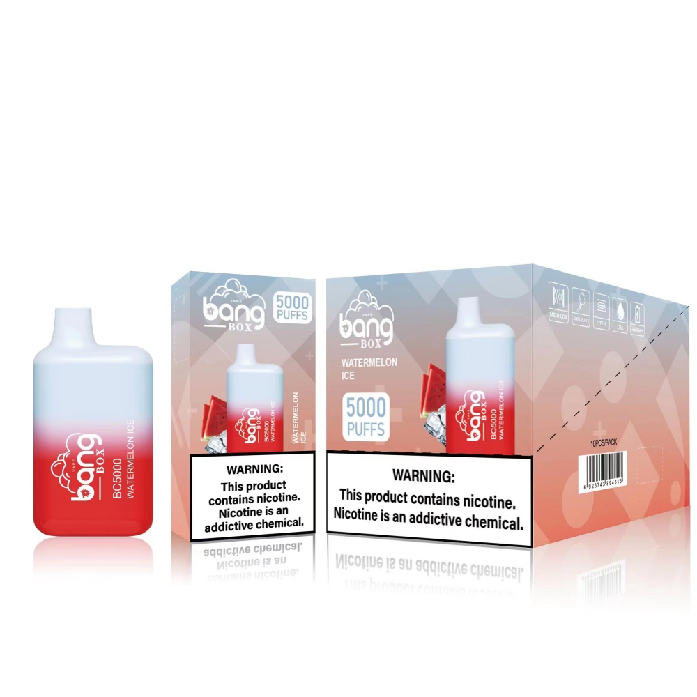 Bang Box BC 5000puffs Orden a granel Vapes desechables