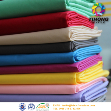 The complete process Plain fabric