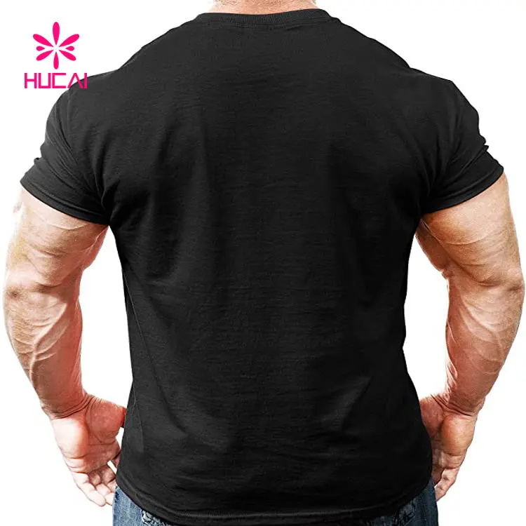 Men's Workout Fitness Quick Dry Solid Color Tech T-Shirt