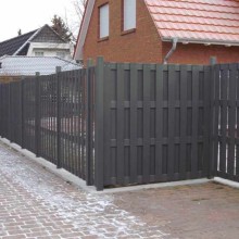WPC Composite Privacy Fence: UV Resistant Plastic Timber for Safety Fencing