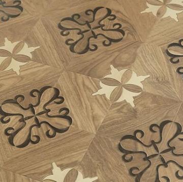 luxury oak texture 12.3mm laminate parquet floor