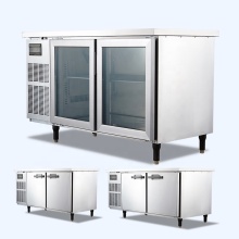 Commercial Stainless Steel Undercounter Refrigerator Chiller Freezer Worktable