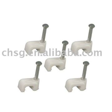 flat cable nail clip
