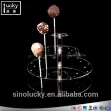 Acrylic lollipop display stand