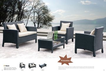 wicker garden sofa set,out door sofa set