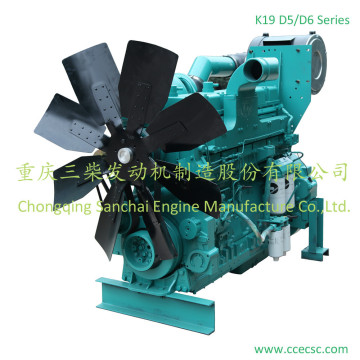 470KW Power Source 6 Cylinders Diesel Engine