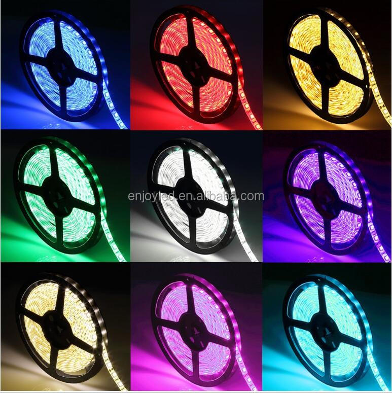 Amazon popular 10 meter waterproof 12V low voltage 5050RGB light with 44 key infrared controller LED set