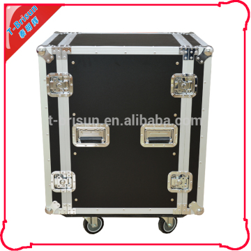 high quality 16U rack case rack road case with casters