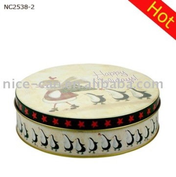 Round Tin Box