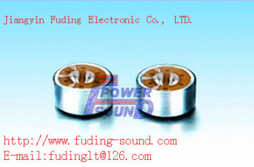 Noise-Cancelling Electret Condenser Microphone Used for radioΦ9.7*H5.2mm