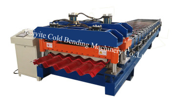 Glazed Roof Tile Roll Former Construction For Dominica