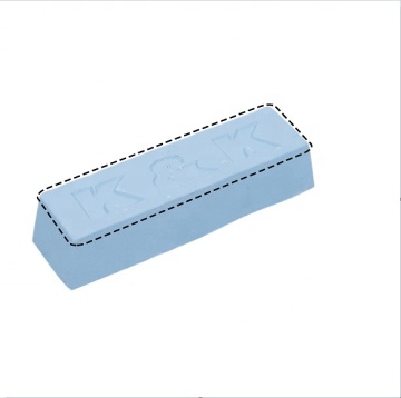 BLUE POLISHING WAX COMPOUND PASTE BAR