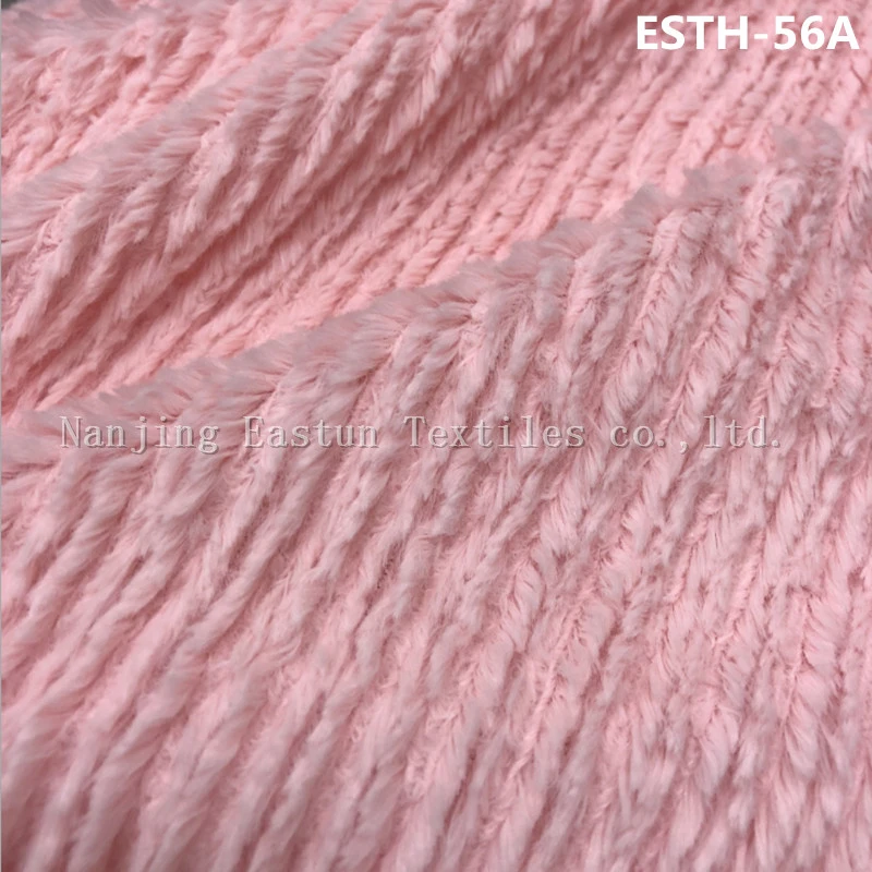 PV Plush/ Polyboa / Tricot Velboa / Warp Knit Boa Esth-62A