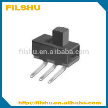 mini slide switch with PCB mounting terminals