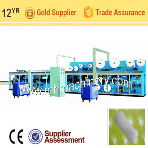 CE Certificate Automatic Sanitary Pads Making Machine