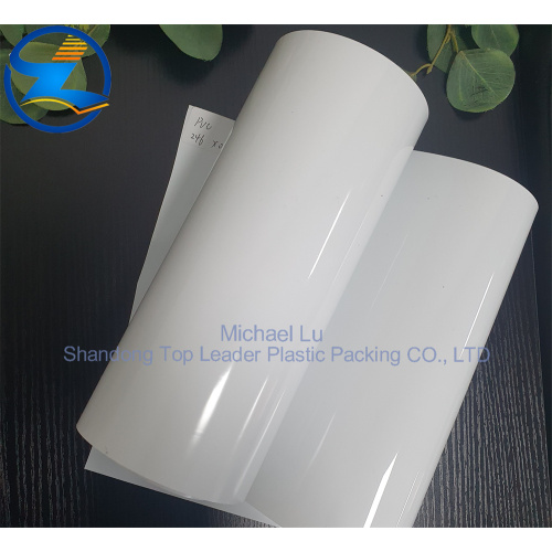 white opaque pvc sheet for pharma blister packaging