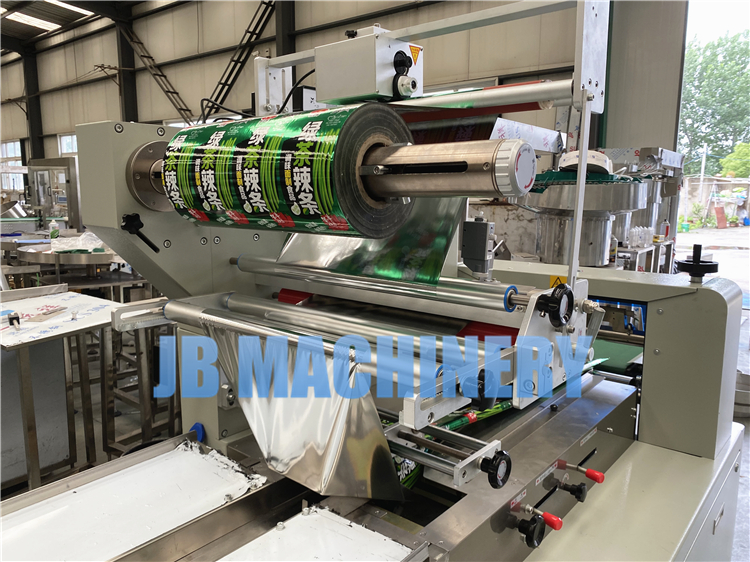 Automatic horizontal pillow bag type packing packaging flowwrap wrapping Fresh Fruit Vegetable Flow Pack Machine