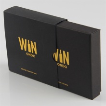 Black Braclet Box Custom Design Drawer Gift Box