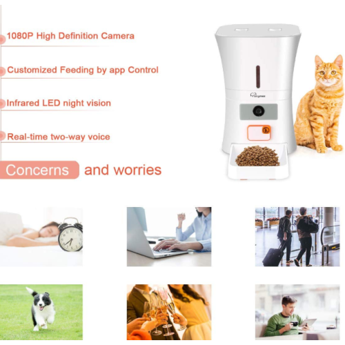 HD PET-camera behandelt dispenser