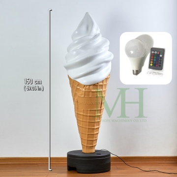 Ice Cream Molds with LED Light, 150CM