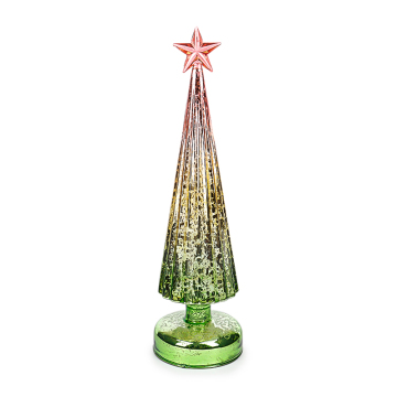Wedding decoration Christmas tree LED glass decoration tree