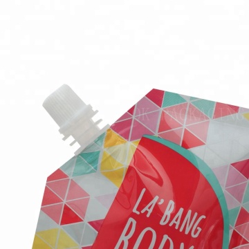 Custom printed packaging plastic bags spout pouch