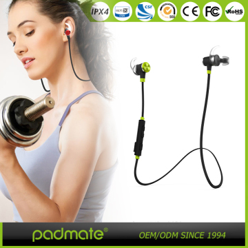 Magnet in-ear Sports Headphones with CSR Bluetooth chip