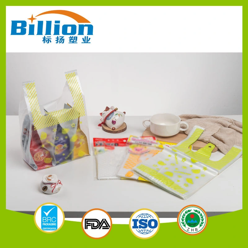 Clear HDPE Unprinted Plastic Produce Roll Bag