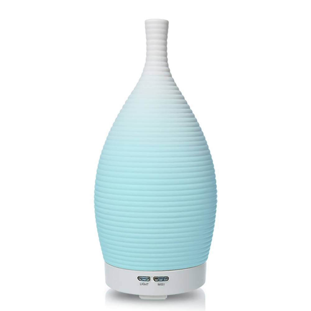 Lleithydd Aer Cerameg Ultrasonig Bach Gwyn Aroma Diffuser