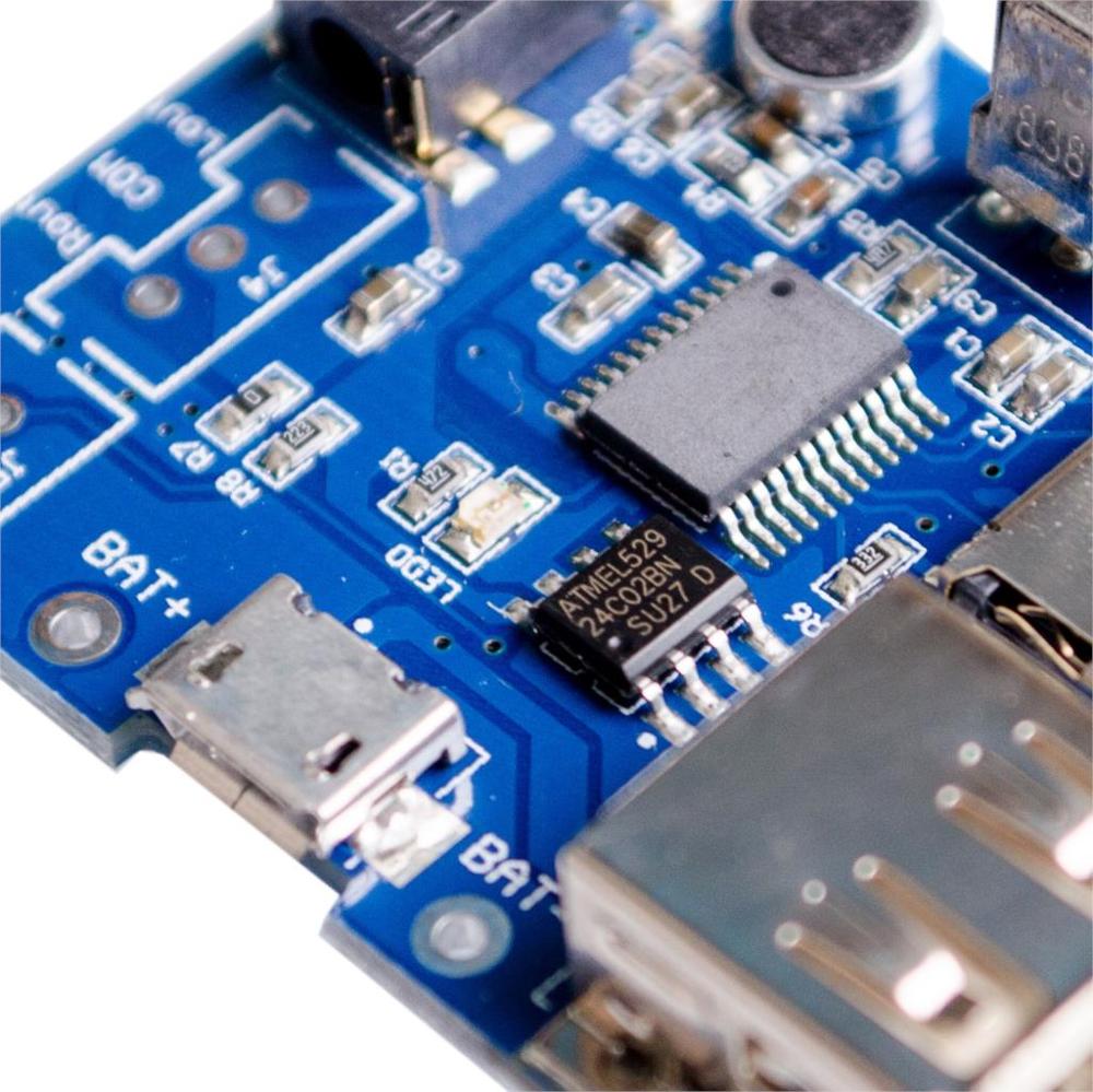 MP3 +WAV+WMA Decoder Board 2W Amplifier TF Card Audio AUX WITH Remote Control